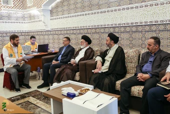 بازدید سرپرست حجاج ایرانی از ستاد اجرایی حج  9