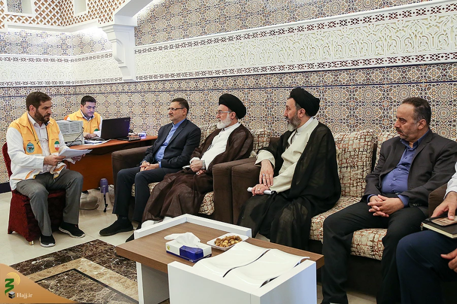 بازدید سرپرست حجاج ایرانی از ستاد اجرایی حج  9