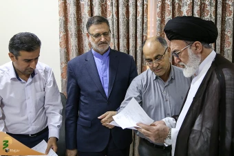 بازدید سرپرست حجاج ایرانی از ستاد اجرایی حج  10