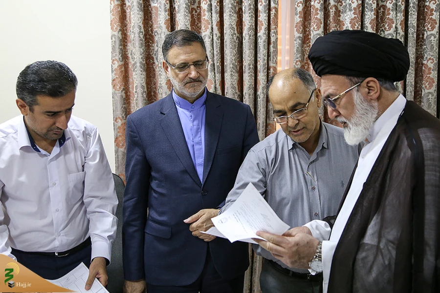 بازدید سرپرست حجاج ایرانی از ستاد اجرایی حج  10