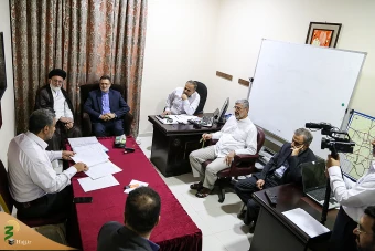 بازدید سرپرست حجاج ایرانی از ستاد اجرایی حج  11