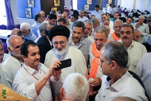 بازدید نماینده ولی فقیه در امور حج و زیارت از هتل زائران ایرانی در مکه  6