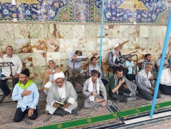 طنین دعای ندبه کربلا در فراق یوسف زهرا(س)- تصاویر

دفتر نمایندگی بعثه مقام معظم رهبری در کربلا، مراسم روح بخش دعای ندبه را با حضور زائران دلداده حضرت اباعبدالله الحسین (ع) در خیمه گاه حسینی برگزار کرد. 3