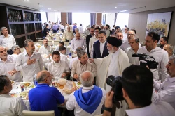 دیدار سرپرست حجاج ایرانی با زائران کشورمان در مکه 4