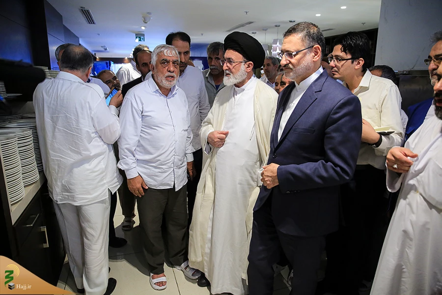 دیدار سرپرست حجاج ایرانی با زائران کشورمان در مکه 7