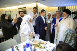 دیدار سرپرست حجاج ایرانی با زائران کشورمان در مکه 9
