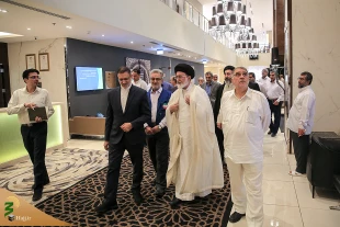 دیدار سرپرست حجاج ایرانی با زائران کشورمان در مکه 3