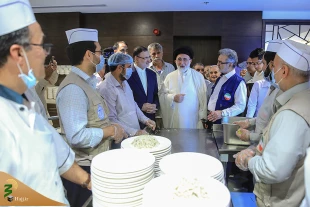 دیدار سرپرست حجاج ایرانی با زائران کشورمان در مکه 5