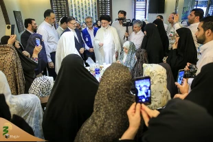 دیدار سرپرست حجاج ایرانی با زائران کشورمان در مکه 11