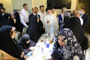 دیدار سرپرست حجاج ایرانی با زائران کشورمان در مکه 14