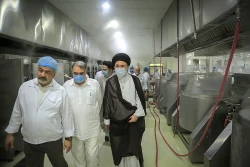 بازدید سرپرست حجاج ایرانی از بزرگترین آشپزخانه پخت غذای زائران ایرانی در مکه  2