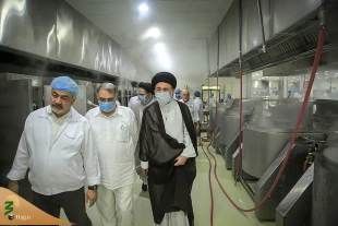 بازدید سرپرست حجاج ایرانی از بزرگترین آشپزخانه پخت غذای زائران ایرانی در مکه  2