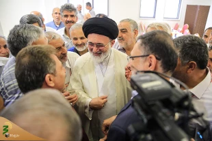 زائرانی یکرنگ با گویش های متفاوت، دیداری مزین به حضور پیرترین و جوان ترین زائر در هتل السابق 2 10