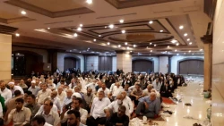استقبال بیست هزار نفری حجاج از مراسم روایتگری مکه شناسی  8
