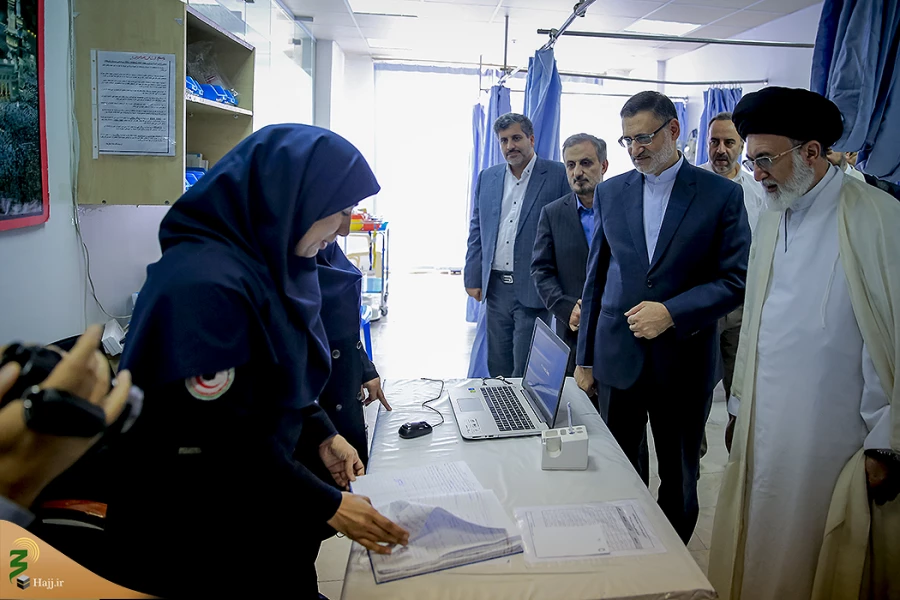 بازدید سرپرست حجاج ایرانی از بیمارستان مکه  3