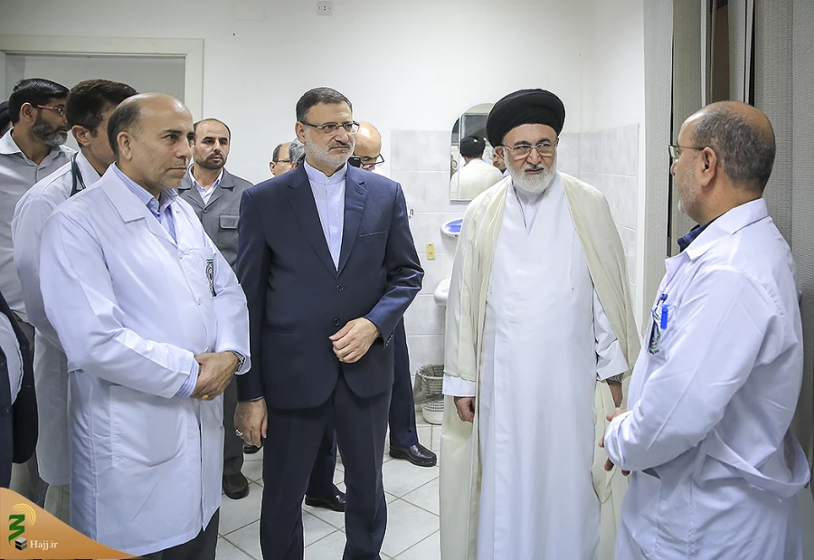 بازدید سرپرست حجاج ایرانی از بیمارستان مکه  4