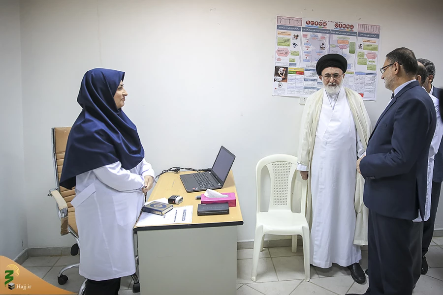 بازدید سرپرست حجاج ایرانی از بیمارستان مکه  5