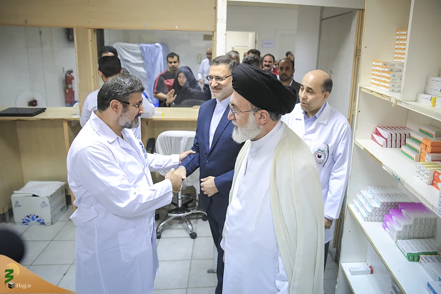 بازدید سرپرست حجاج ایرانی از بیمارستان مکه  6
