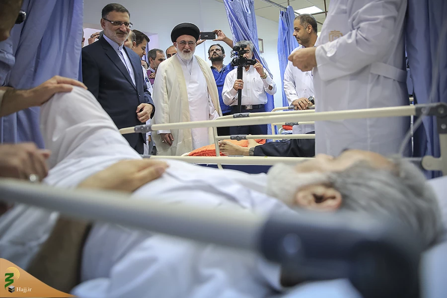 بازدید سرپرست حجاج ایرانی از بیمارستان مکه  7