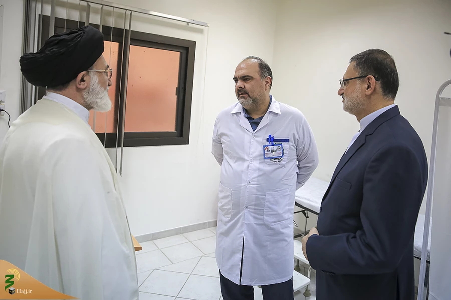 بازدید سرپرست حجاج ایرانی از بیمارستان مکه  8