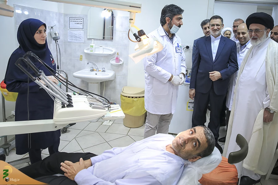 بازدید سرپرست حجاج ایرانی از بیمارستان مکه  10