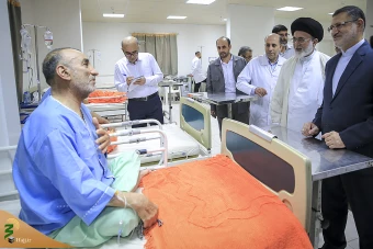 بازدید سرپرست حجاج ایرانی از بیمارستان مکه  11