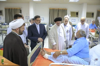 بازدید سرپرست حجاج ایرانی از بیمارستان مکه  12