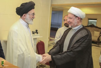 تبادل نظر درباره ظرفیت‌های حج در دیدار روسای بعثه حج ایران وعراق 3