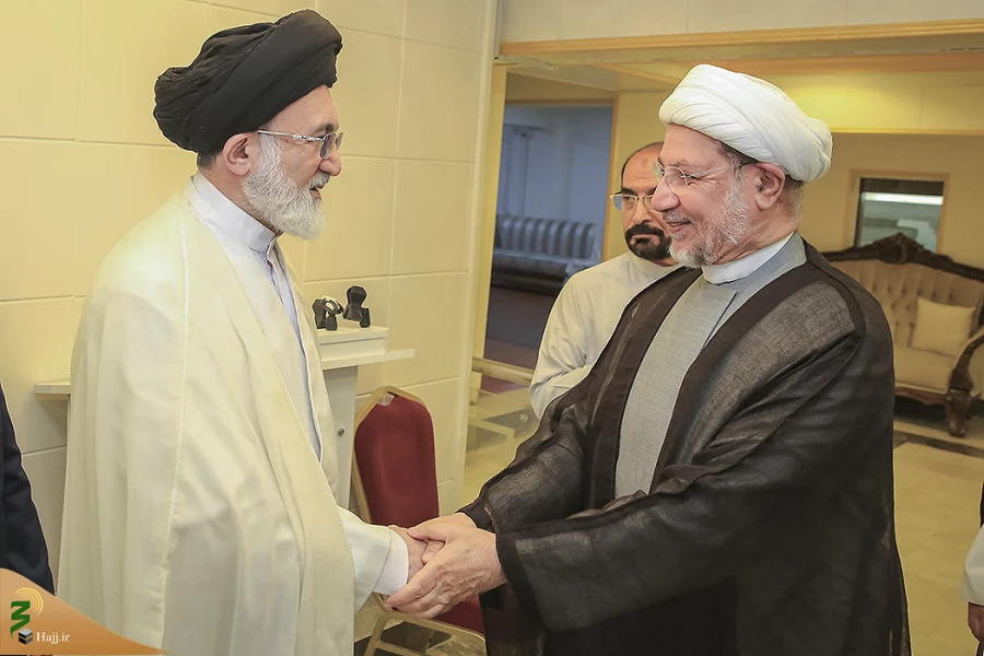 تبادل نظر درباره ظرفیت‌های حج در دیدار روسای بعثه حج ایران وعراق 3