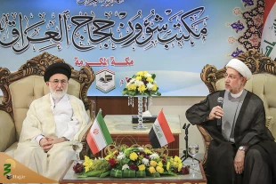 تبادل نظر درباره ظرفیت‌های حج در دیدار روسای بعثه حج ایران وعراق 4
