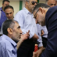 دیدار رئیس سازمان حج و زیارت با جانبازان در مکه مکرمه 5
