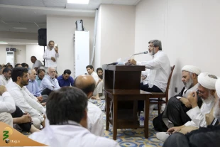 مراسم سالگرد ازدواج دو نور در جوار مسجد الحرام 3