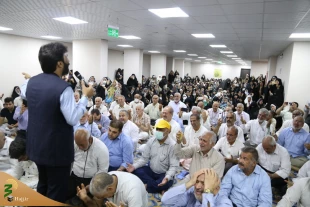 مراسم سالگرد ازدواج دو نور در جوار مسجد الحرام 5