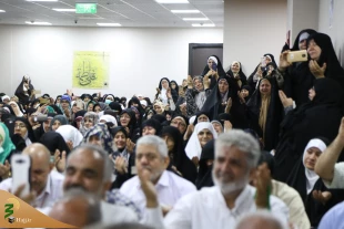 مراسم سالگرد ازدواج دو نور در جوار مسجد الحرام 6