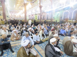 ازدواج فرخنده حضرت علی(ع) و فاطمه زهرا(س) یک واقعه مهم و درس‌آموز

خطیب بعثه مقام معظم رهبری در کربلا در جمع زائرین ایرانی در حرم امام حسین(ع) با اشاره به فرارسیدن سالروز ازدواج فرخنده حضرت علی(ع) و فاطمه زهرا(س) این ازدواج را یک واقعه مهم و درس‌آموز دا