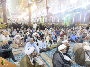 ازدواج فرخنده حضرت علی(ع) و فاطمه زهرا(س) یک واقعه مهم و درس‌آموز

خطیب بعثه مقام معظم رهبری در کربلا در جمع زائرین ایرانی در حرم امام حسین(ع) با اشاره به فرارسیدن سالروز ازدواج فرخنده حضرت علی(ع) و فاطمه زهرا(س) این ازدواج را یک واقعه مهم و درس‌آموز دا
