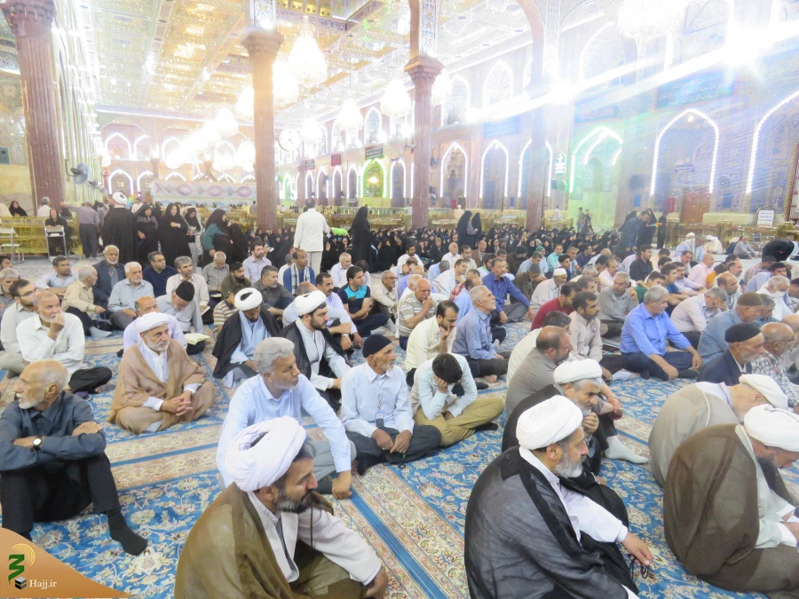 ازدواج فرخنده حضرت علی(ع) و فاطمه زهرا(س) یک واقعه مهم و درس‌آموز

خطیب بعثه مقام معظم رهبری در کربلا در جمع زائرین ایرانی در حرم امام حسین(ع) با اشاره به فرارسیدن سالروز ازدواج فرخنده حضرت علی(ع) و فاطمه زهرا(س) این ازدواج را یک واقعه مهم و درس‌آموز دا