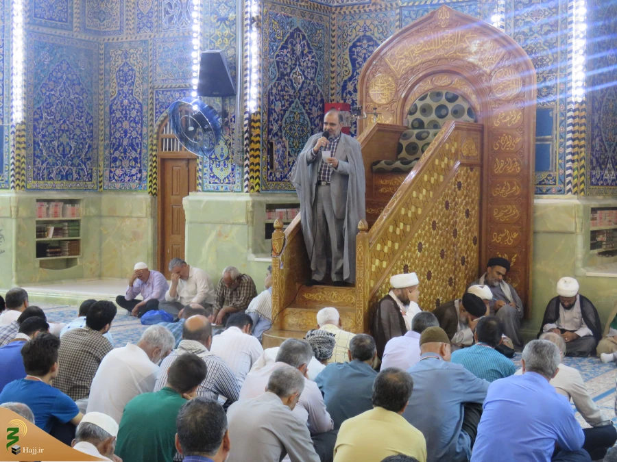 ازدواج فرخنده حضرت علی(ع) و فاطمه زهرا(س) یک واقعه مهم و درس‌آموز

خطیب بعثه مقام معظم رهبری در کربلا در جمع زائرین ایرانی در حرم امام حسین(ع) با اشاره به فرارسیدن سالروز ازدواج فرخنده حضرت علی(ع) و فاطمه زهرا(س) این ازدواج را یک واقعه مهم و درس‌آموز دا
