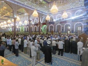 ازدواج فرخنده حضرت علی(ع) و فاطمه زهرا(س) یک واقعه مهم و درس‌آموز

خطیب بعثه مقام معظم رهبری در کربلا در جمع زائرین ایرانی در حرم امام حسین(ع) با اشاره به فرارسیدن سالروز ازدواج فرخنده حضرت علی(ع) و فاطمه زهرا(س) این ازدواج را یک واقعه مهم و درس‌آموز دا