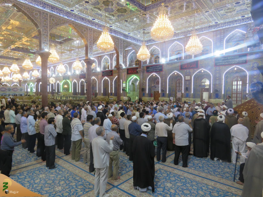 ازدواج فرخنده حضرت علی(ع) و فاطمه زهرا(س) یک واقعه مهم و درس‌آموز

خطیب بعثه مقام معظم رهبری در کربلا در جمع زائرین ایرانی در حرم امام حسین(ع) با اشاره به فرارسیدن سالروز ازدواج فرخنده حضرت علی(ع) و فاطمه زهرا(س) این ازدواج را یک واقعه مهم و درس‌آموز دا