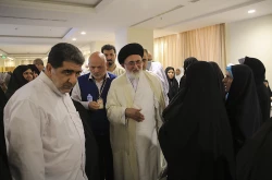 شور و شعف زائران از دیدارو گفتگو با سرپرست حجاج ایرانی 9