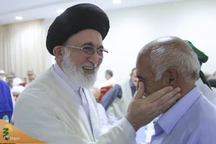 شور و شعف زائران از دیدارو گفتگو با سرپرست حجاج ایرانی 14