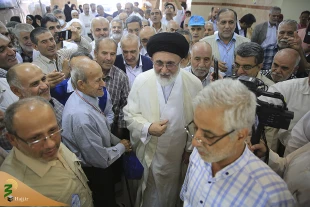 دیدار صمیمانه سرپرست حجاج ایرانی با زائران سه استان کشورمان  3
