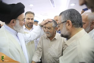 دیدار صمیمانه سرپرست حجاج ایرانی با زائران سه استان کشورمان  4