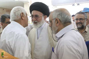 دیدار صمیمانه سرپرست حجاج ایرانی با زائران سه استان کشورمان  8