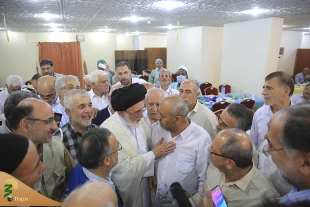دیدار صمیمانه سرپرست حجاج ایرانی با زائران سه استان کشورمان  10