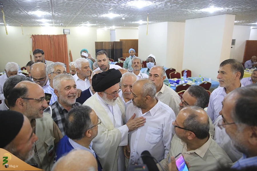 دیدار صمیمانه سرپرست حجاج ایرانی با زائران سه استان کشورمان  10