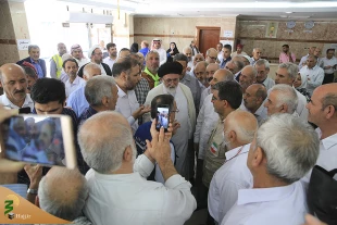 دیدار صمیمانه سرپرست حجاج ایرانی با زائران سه استان کشورمان  14