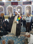 برنامه روایتگری معرفی ستارگان حرم درحرم سیدالشهدا(ع)

برنامه روایتگری باعنوان ستارگان حرم که به معرفی  زیارتگاه ها و به ویژه علمای مدفون در حرم سیدالشهدا علیه السلام میپردازد، بعداز برنامه سخنرانی ومداحی بعثه اغاز می شود. 2