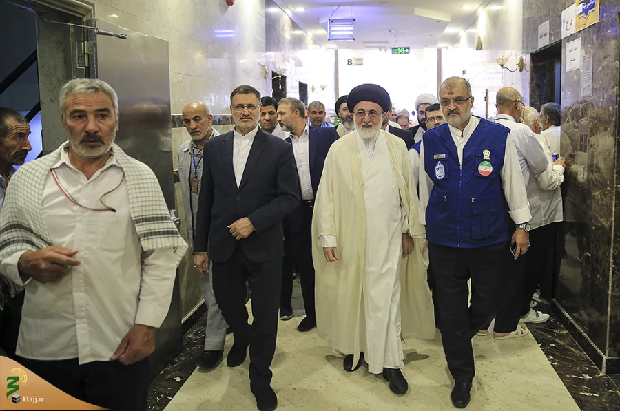 شلوغ ترین هتل مکه امروز میزبان سرپرست حجاج ایرانی بود  4